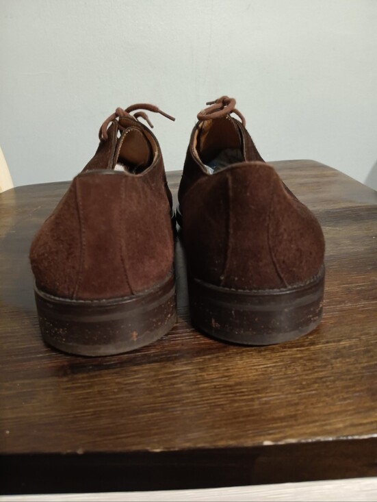 Cole Haan Brown Suede Men\'s Lace Up Shoes Size 8.5/Made In Italy! Make an offer! main image 6